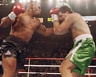 30 years on: how Tyson’s comeback fight after prison set the tone for pay-per-view boxing spectacles